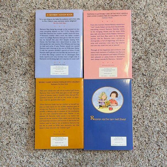 Beverly Cleary Ramona Quimby 4 Book Lot - Picture 2 of 12